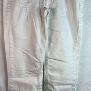 ZCO Wings EMbellished White Capri SZ5 Festival Boho Bikercore Vacation Beach